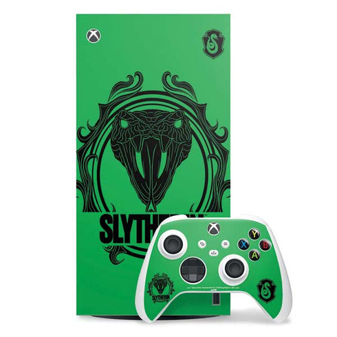 Wizarding Worlds Harry Potter Slytherin Illustration Xbox Series X Skins