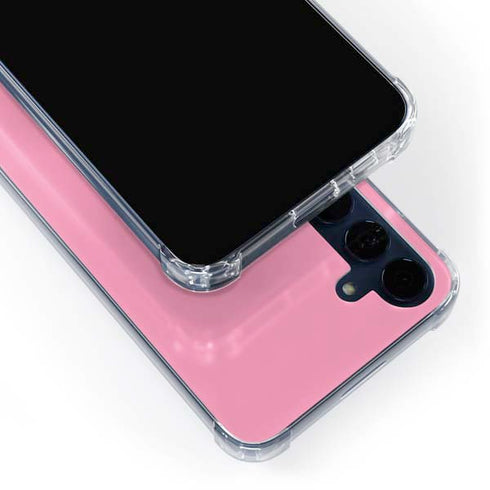 Smart Cover Pink Galaxy A55 5G Clear Case