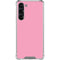 Smart Cover Pink Galaxy S24 FE Clear Case
