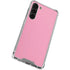Smart Cover Pink Galaxy S24 FE Clear Case