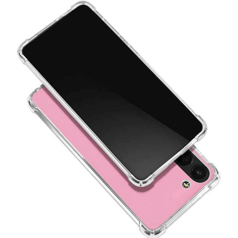 Smart Cover Pink Galaxy S24 FE Clear Case