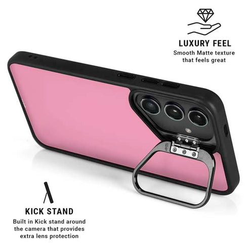 Smart Cover Pink Galaxy S25 Plus Kickstand Case