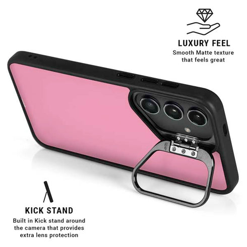 Smart Cover Pink Galaxy S24 Ultra Kickstand Case