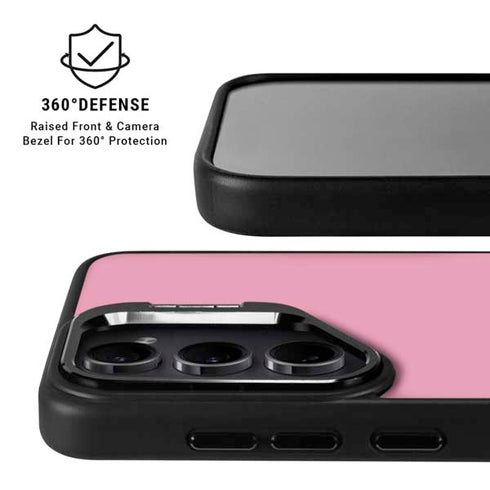 Smart Cover Pink Galaxy S24 Ultra Kickstand Case