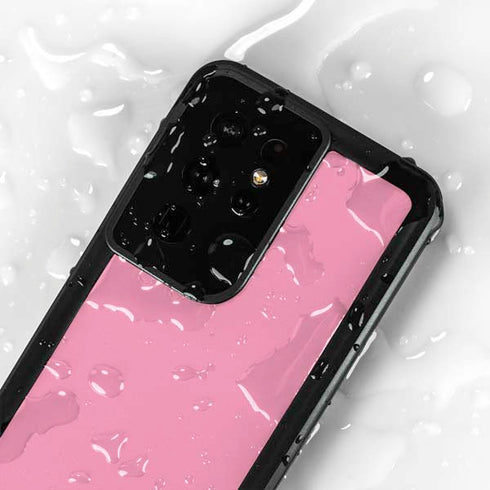 Smart Cover Pink Galaxy S24 Ultra Waterproof Case