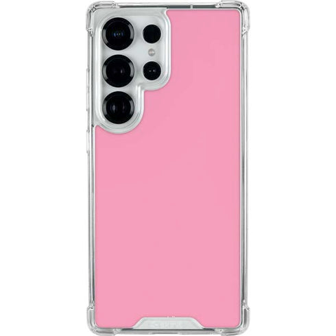 Smart Cover Pink Galaxy S25 Ultra Clear Case