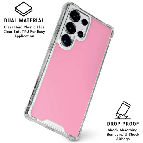 Smart Cover Pink Galaxy S26 Ultra Clear Case
