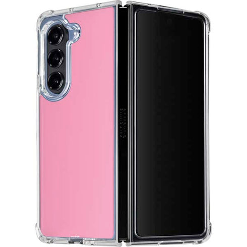 Smart Cover Pink Galaxy Z Fold5 5G Clear Case