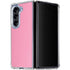 Smart Cover Pink Galaxy Z Fold5 5G Clear Case