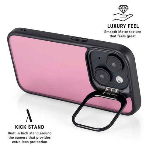 Smart Cover Pink iPhone 14 Kickstand Case