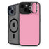Smart Cover Pink iPhone 15 Plus Kickstand Case