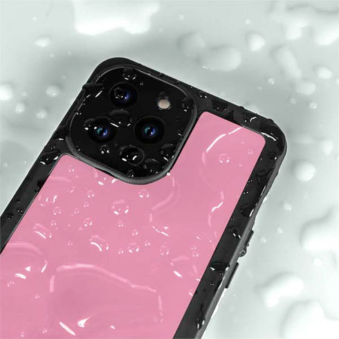 Smart Cover Pink iPhone 15 Pro Waterproof Case