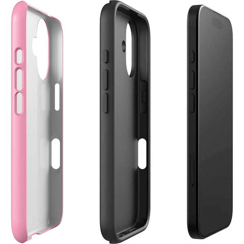 Smart Cover Pink iPhone 16 Impact Case