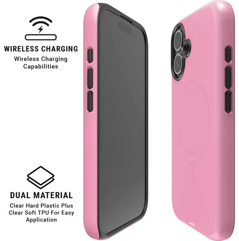 Smart Cover Pink iPhone 16 Magsafe Impact Case