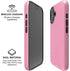 Smart Cover Pink iPhone 16 Magsafe Impact Case