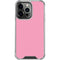 Smart Cover Pink iPhone 16 Pro Clear Case
