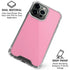 Smart Cover Pink iPhone 16 Pro Clear Case