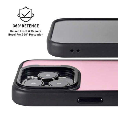 Smart Cover Pink iPhone 16 Pro Kickstand Case