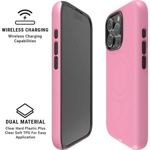 Smart Cover Pink iPhone 16 Pro Magsafe Impact Case