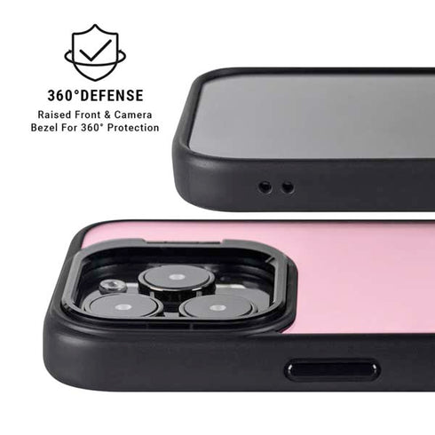 Smart Cover Pink iPhone 16 Pro Max Kickstand Case