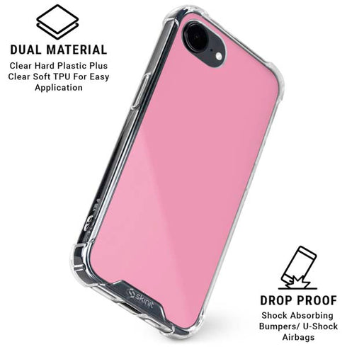 Smart Cover Pink iPhone 16e Clear Case
