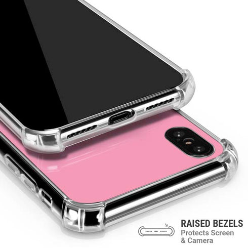 Smart Cover Pink iPhone X/XS Clear Case