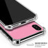 Smart Cover Pink iPhone X/XS Clear Case