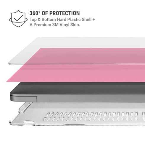 Smart Cover Pink MacBook Pro 14in (2021-24) Case plus Skin