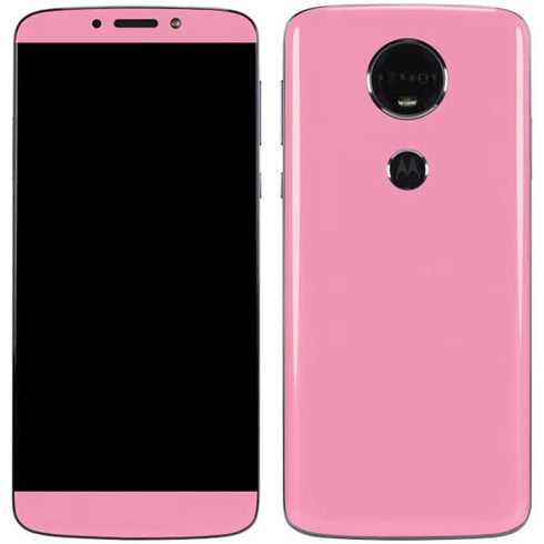 Smart Cover Pink Moto E5 Plus Skin