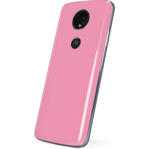 Smart Cover Pink Moto E5 Plus Skin