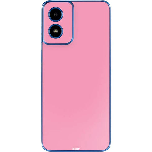 Smart Cover Pink Moto G Play 4G (2024) Skin
