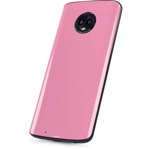 Smart Cover Pink Moto G6 Skin
