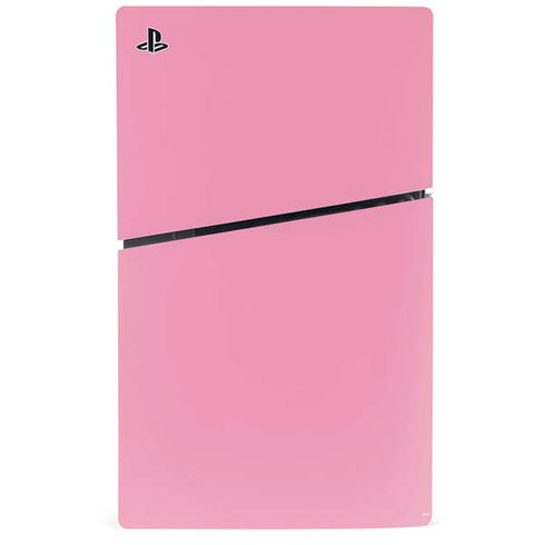 Smart Cover Pink PS5 Slim Digital Edition Console Skin