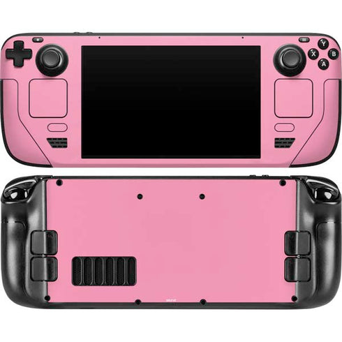Smart Cover Pink Steam Deck Handheld Gaming Computer OLED Skin