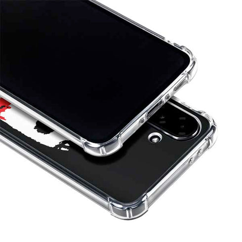 The Dark Knight Smeared Joker Galaxy A36 5G Clear Case