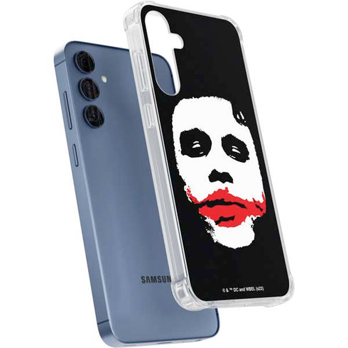 The Dark Knight Smeared Joker Galaxy A55 5G Clear Case