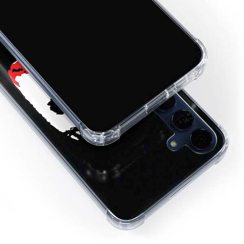 The Dark Knight Smeared Joker Galaxy A55 5G Clear Case