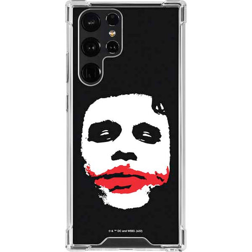 The Dark Knight Smeared Joker Galaxy S23 Ultra Clear Case