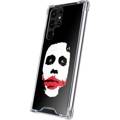 The Dark Knight Smeared Joker Galaxy S23 Ultra Clear Case