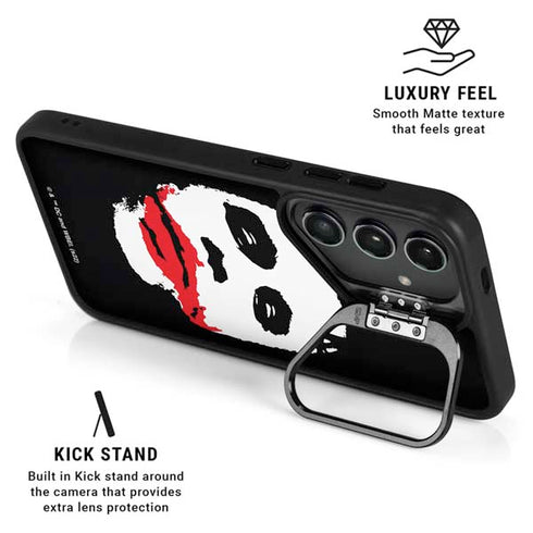 The Dark Knight Smeared Joker Galaxy S24 FE Kickstand Case
