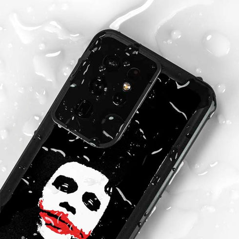 The Dark Knight Smeared Joker Galaxy S24 Ultra Waterproof Case