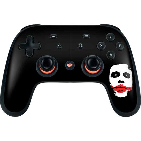 The Dark Knight Smeared Joker Google Stadia Controller Skin
