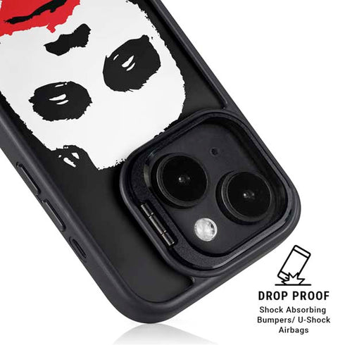The Dark Knight Smeared Joker iPhone 14 Plus Kickstand Case