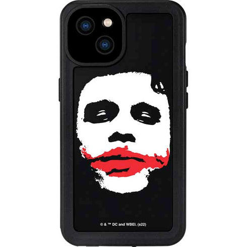 The Dark Knight Smeared Joker iPhone 15 Plus Waterproof Case