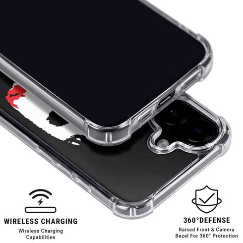 The Dark Knight Smeared Joker iPhone 16 MagSafe Case