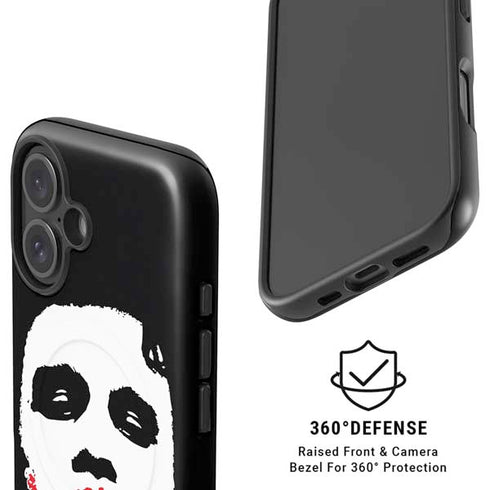 The Dark Knight Smeared Joker iPhone 16 Magsafe Impact Case