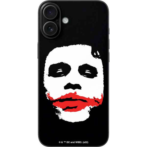 The Dark Knight Smeared Joker iPhone 16 Plus Skin