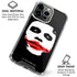 The Dark Knight Smeared Joker iPhone 16 Pro Clear Case