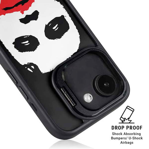 The Dark Knight Smeared Joker iPhone 16e Kickstand Case