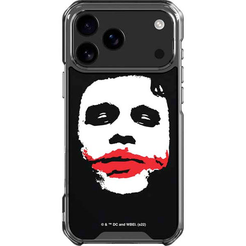 The Dark Knight Smeared Joker iPhone 18 Pro Max Clear Case